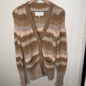 Anthropologie Leifsdotter Holiday Cardigan
